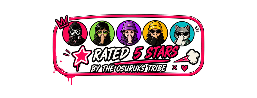 Rated 5 Stars by the OSURUKS Tribe